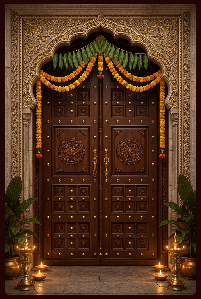 Royal palace entrance to Seetha Nilaya